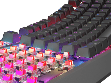 Genesis Thor 230 TKL DE Czarny (Outemu Red)