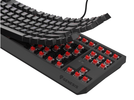 Genesis Thor 230 TKL CZ/SK Czarny (Outemu Red)