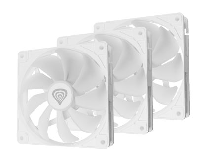 Genesis Oxal 120 ARGB 3-pak BIAŁY