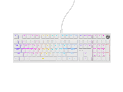 Genesis Thor 404 BIAŁA (GATERON YELLOW PRO)