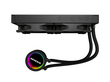 Genesis Hydria 240 ARGB Czarny