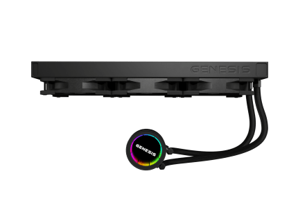 Genesis Hydria 360 ARGB Czarny