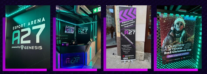 Bannery przedstawiające Arena 27