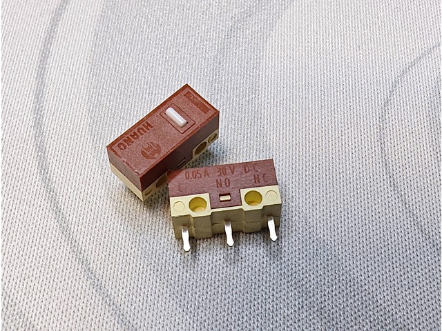 Genesis PRZEŁĄCZNIKI MYSZY HUANO SILENT 10M (2-PACK) Zircon XIII