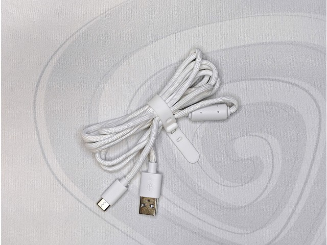 Genesis PRZEWÓD PARACORD USB BIAŁY Zircon XIII